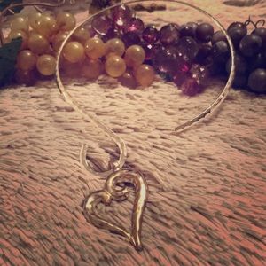 Sterling silver pendant and necklace